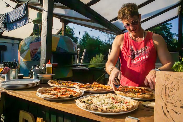 Pizza's