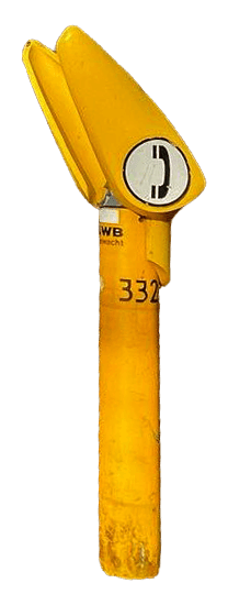 Camping buitenland sticker praatpaal